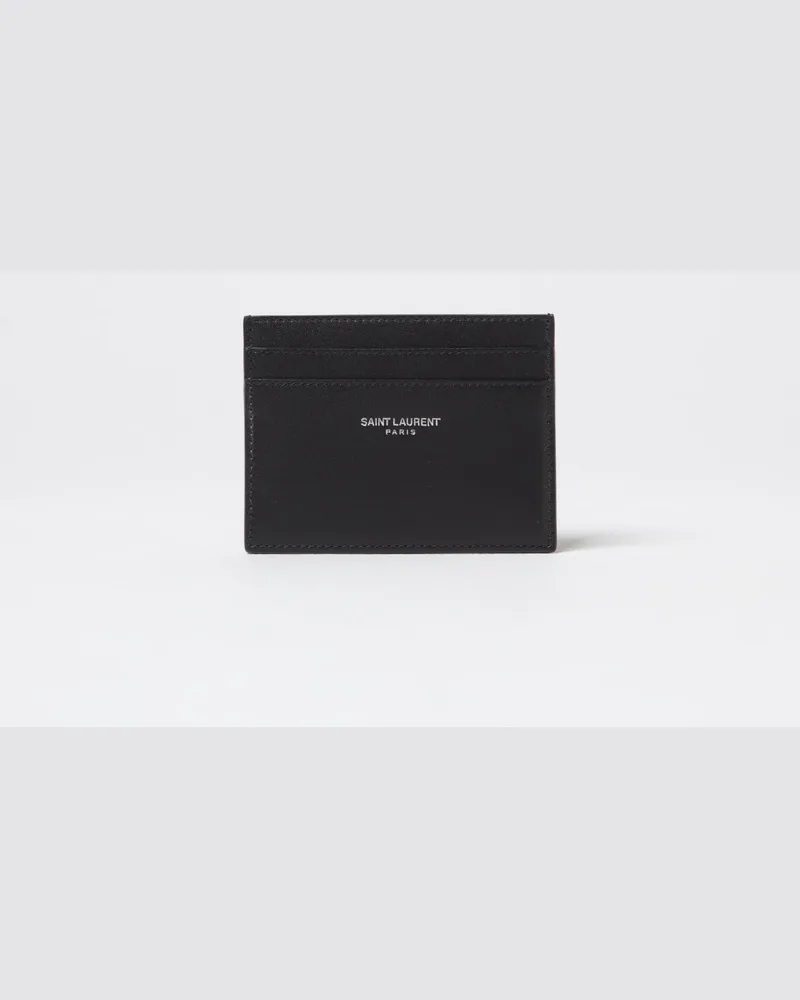 Saint Laurent Portmonnaie herren Schwarz