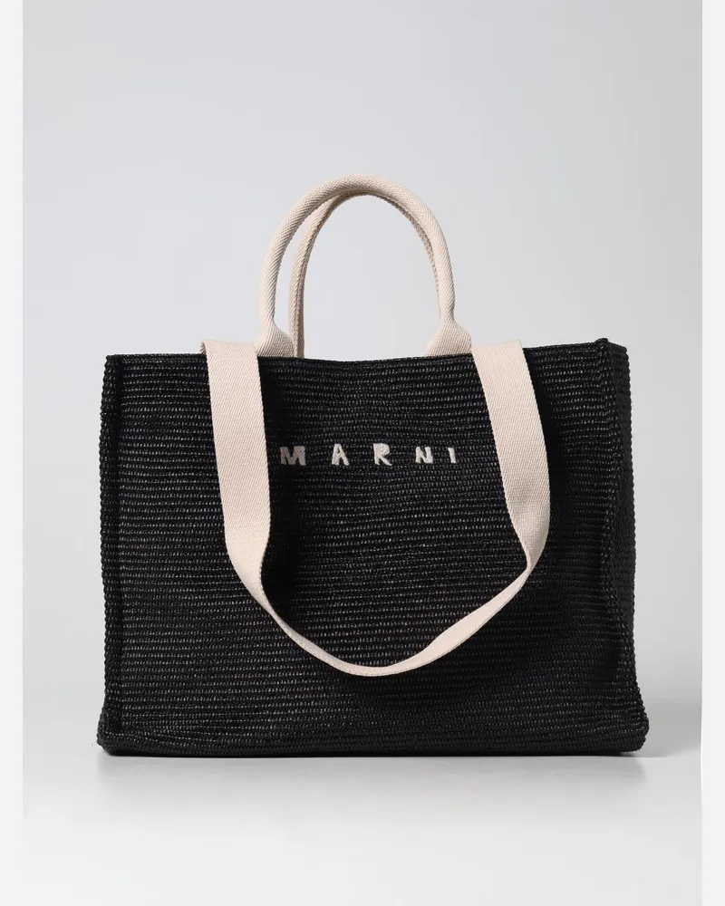 Marni Schultertasche damen Schwarz
