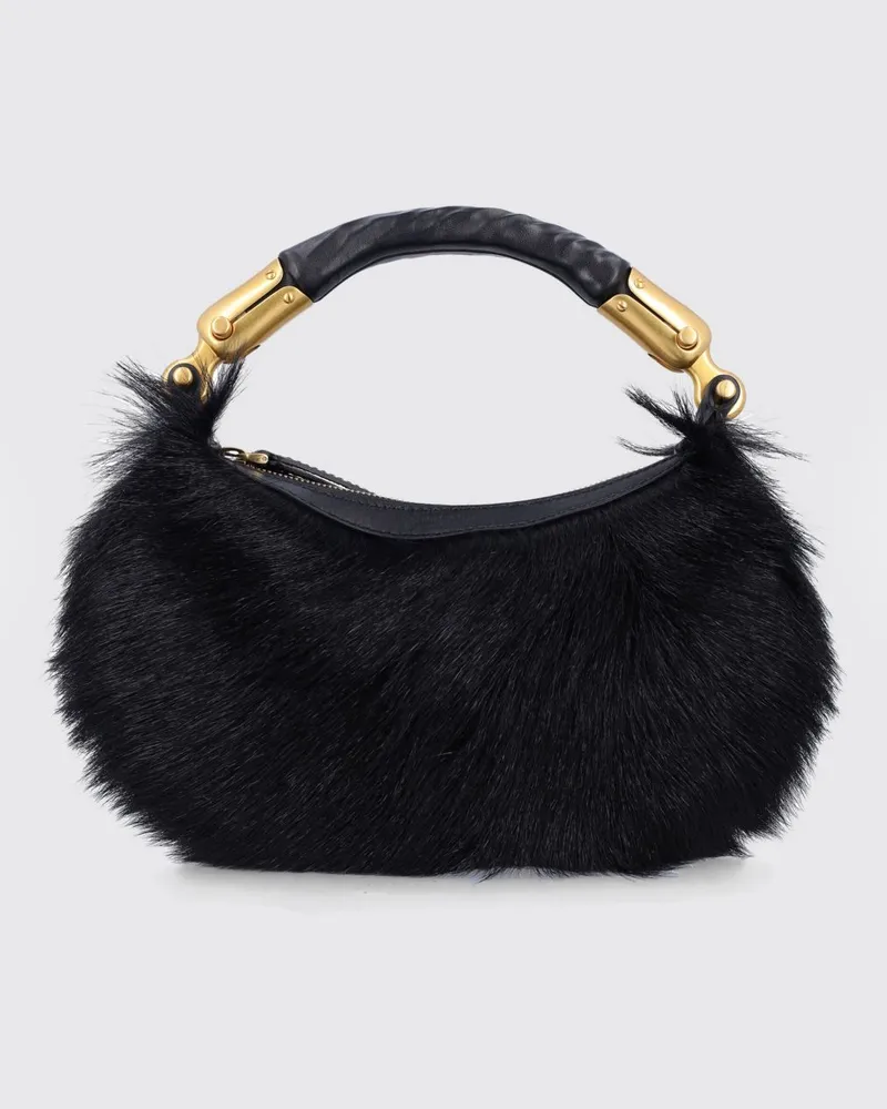 Balmain Handtasche damen Schwarz