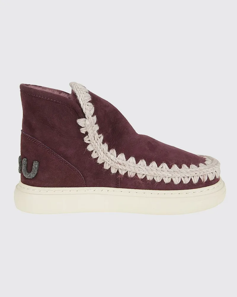 Mou Schuhe damen Weinrot