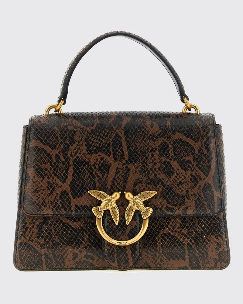 Pinko Handtasche damen Braun