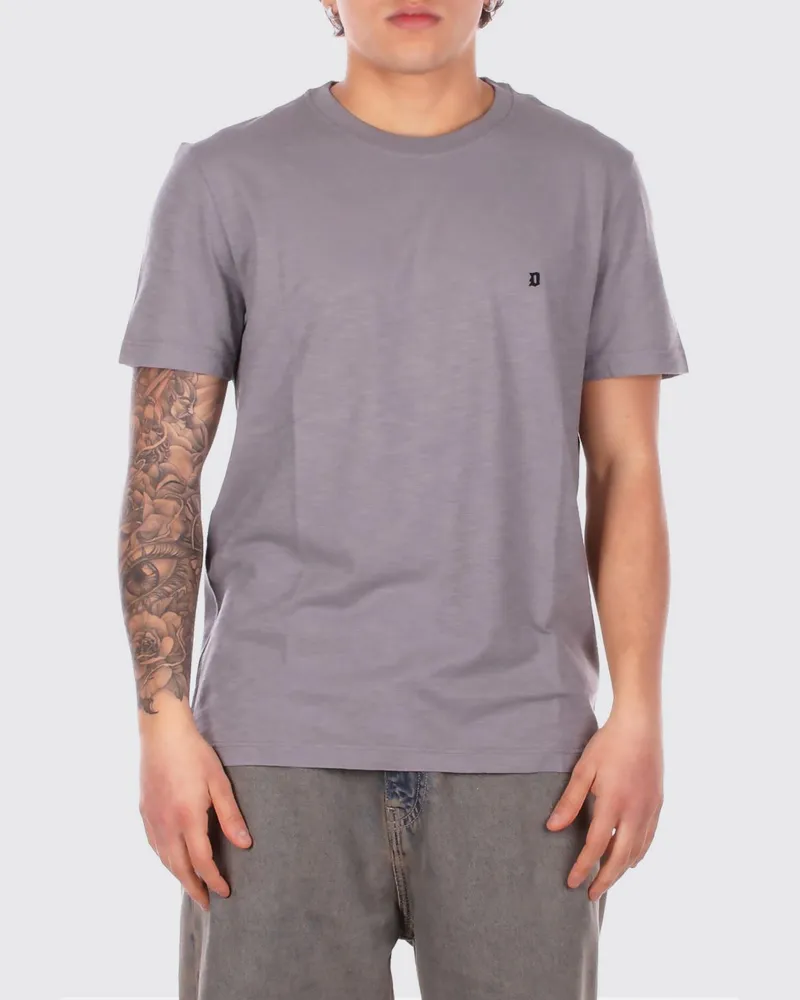 Dondup T-shirt herren Anthrazit