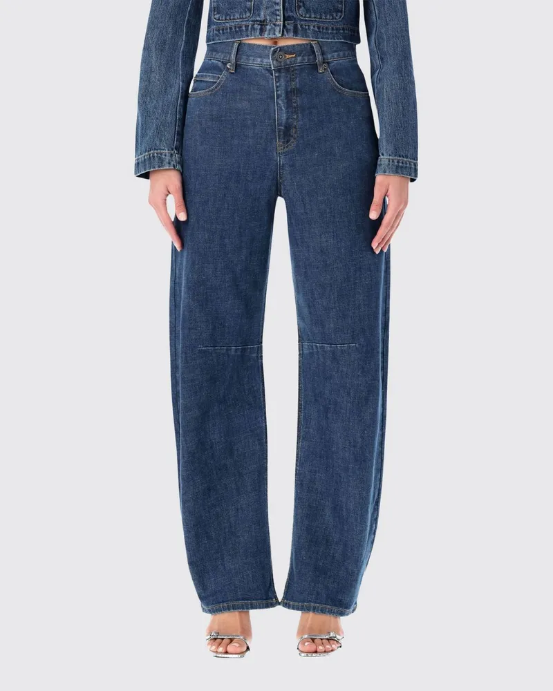 Self-Portrait Jeans damen Blau