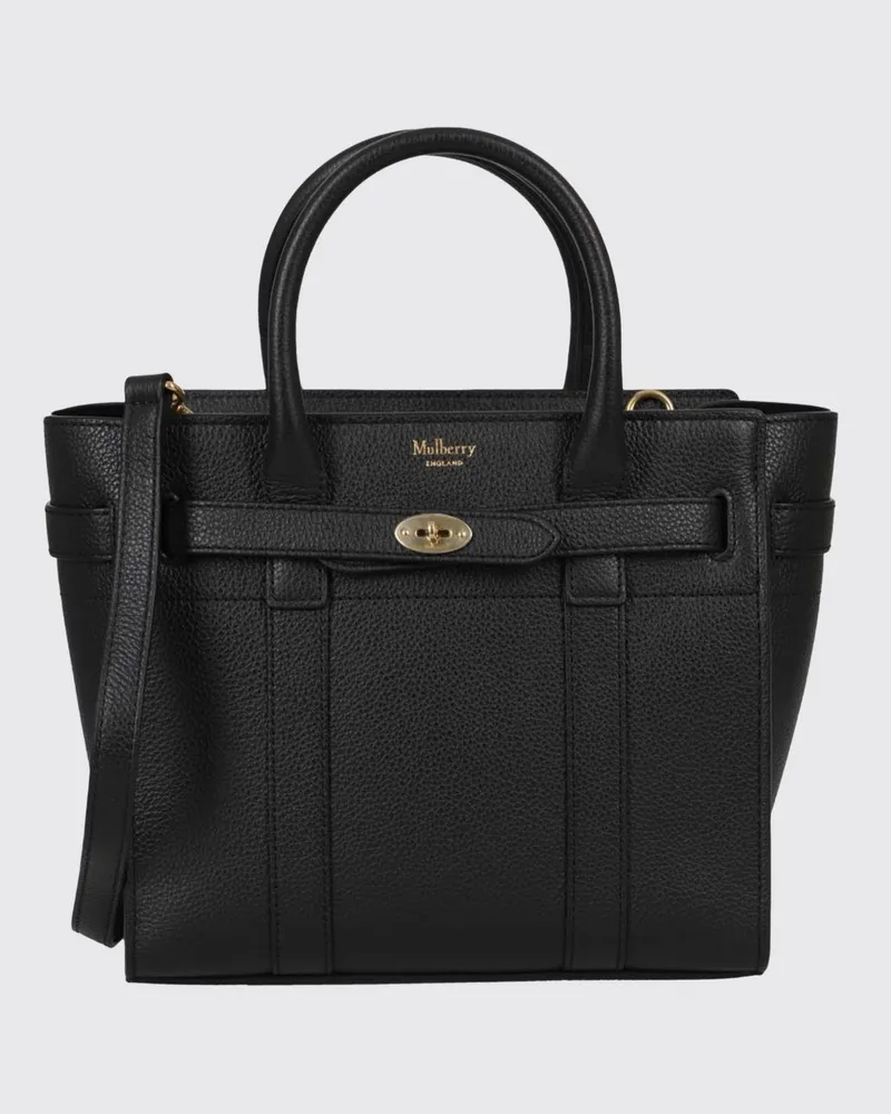 Mulberry Schultertasche damen Schwarz