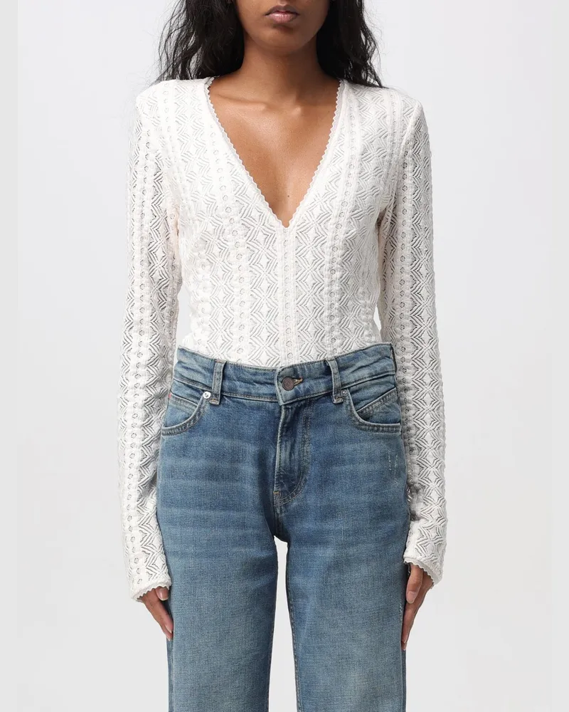 HUGO BOSS Top damen Weiß