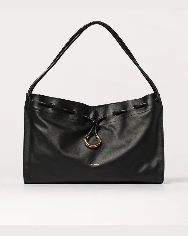 Coccinelle Schultertasche damen Schwarz