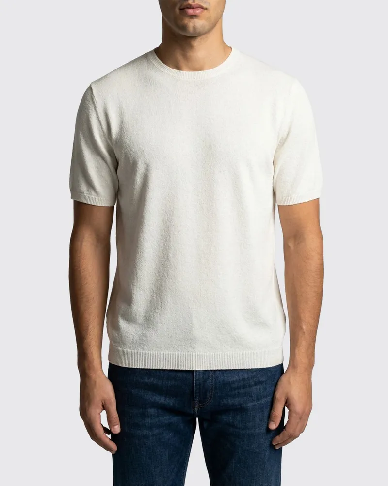 Roberto Collina Pullover herren Ecru