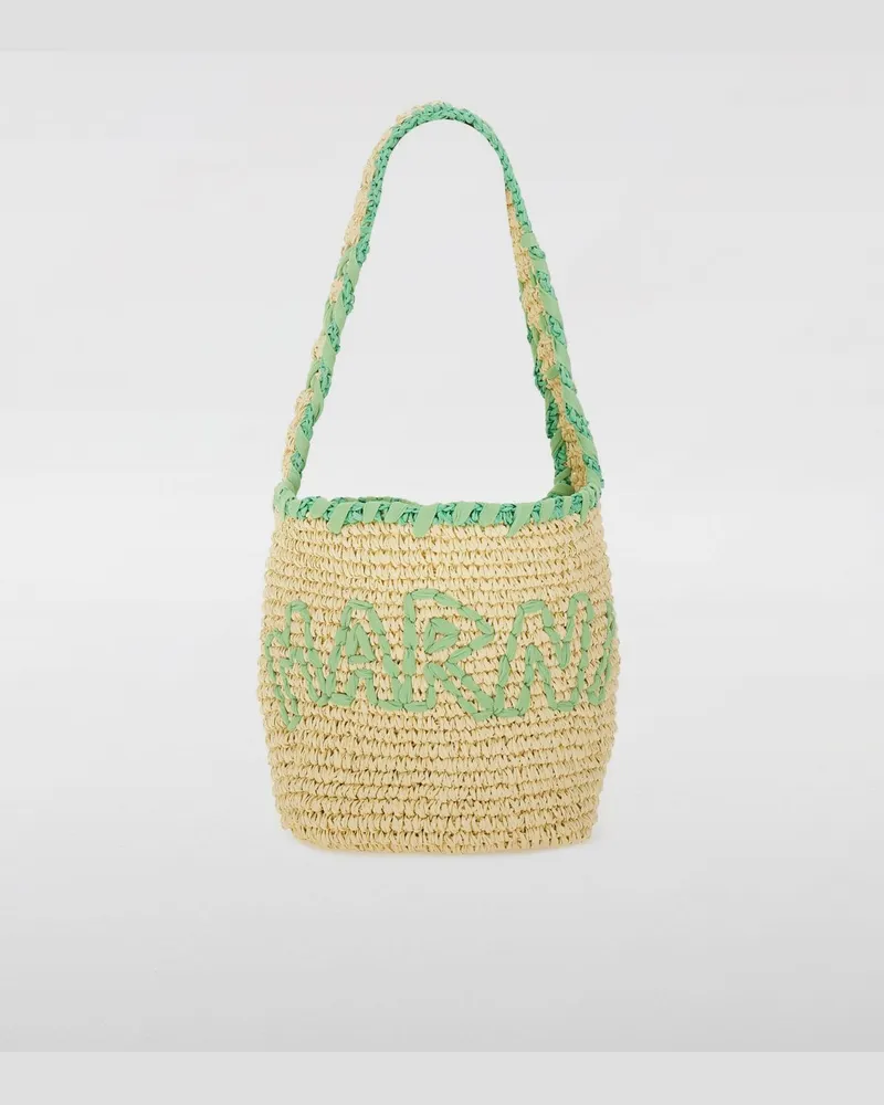 Marni Umhngetasche damen Natural