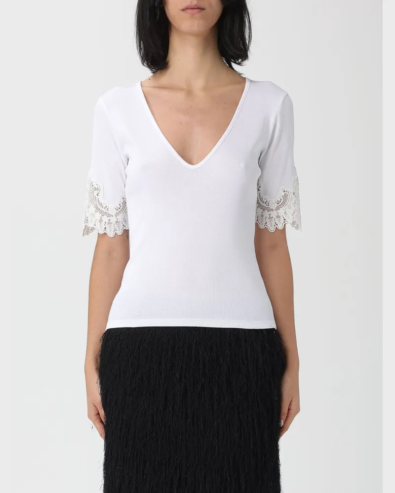 Twin-Set T-shirt herren Weiß