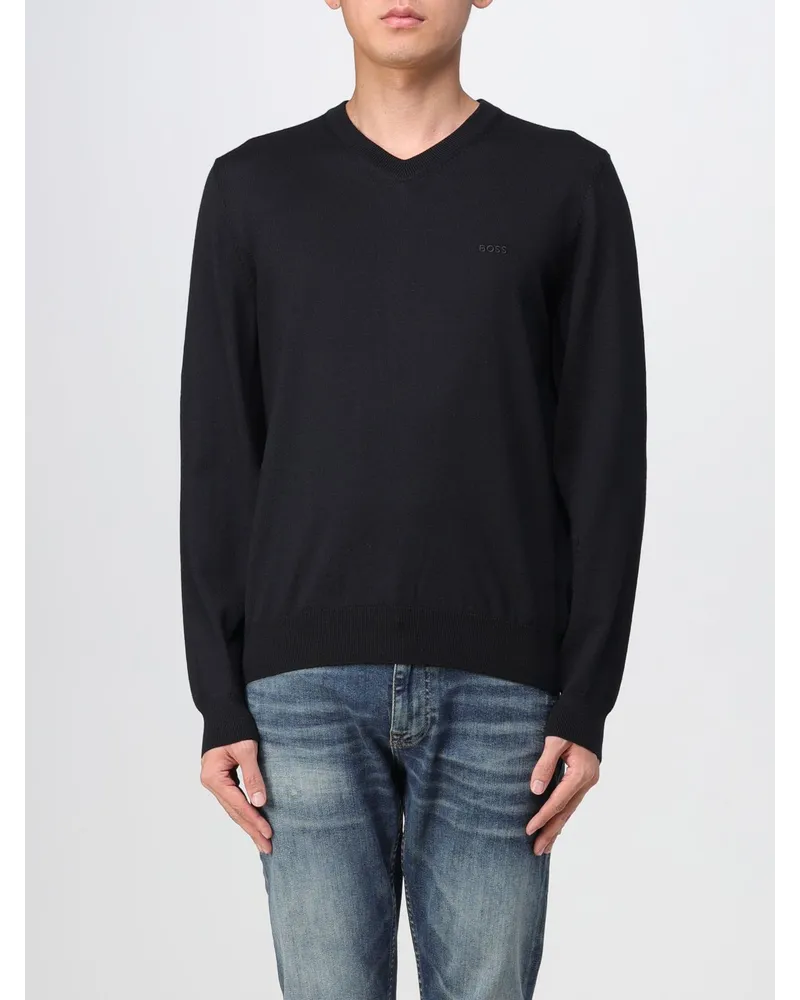 HUGO BOSS Pullover herren Schwarz