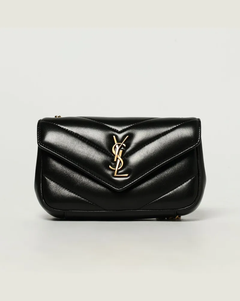 Saint Laurent Schultertasche damen Schwarz