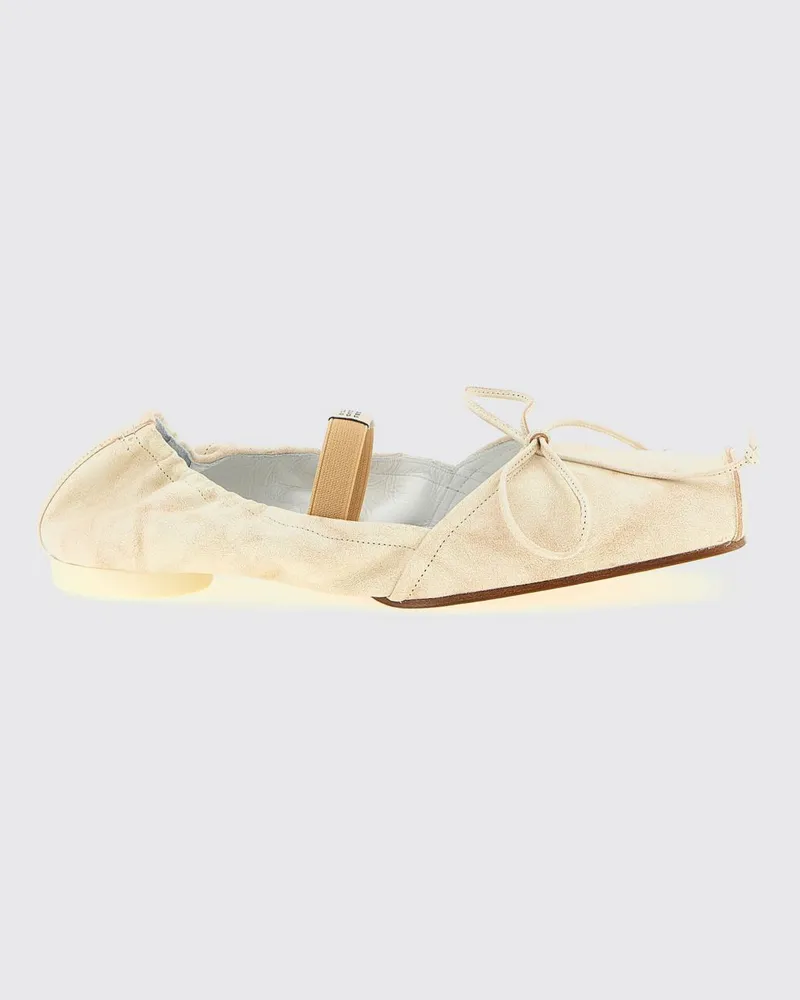 Maison Margiela Flache schuhe damen Beige