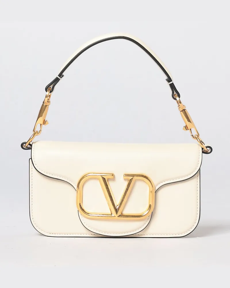 Valentino Garavani Schultertasche damen Ivory