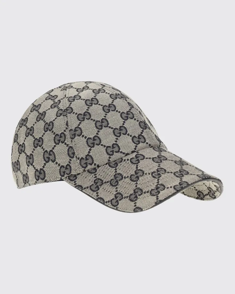 Gucci Baseballkappe aus GG Supreme-Canvas mit Monogramm Blau
