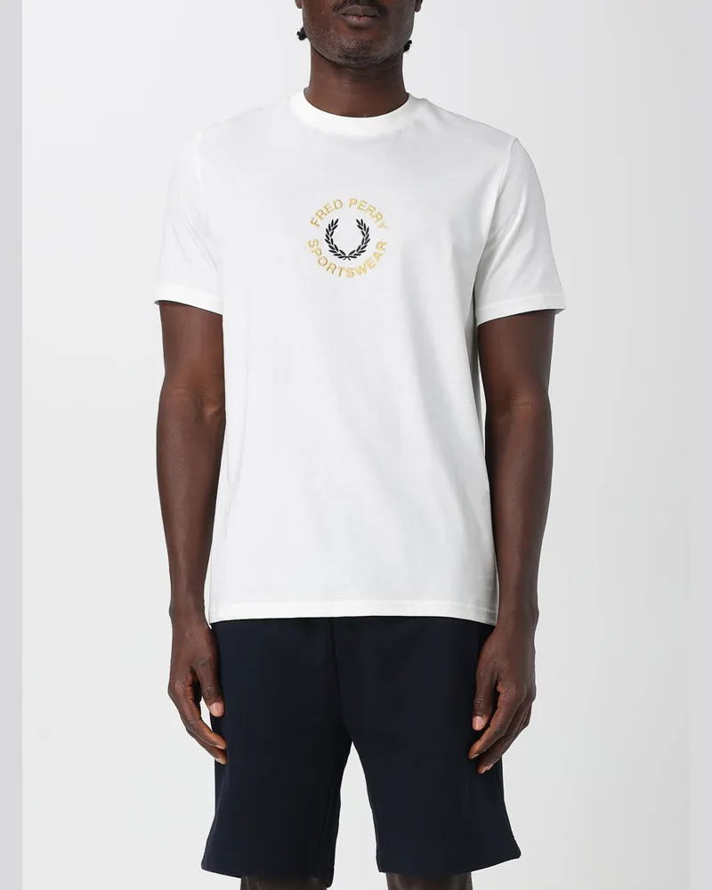 Fred Perry T-shirt herren Weiß