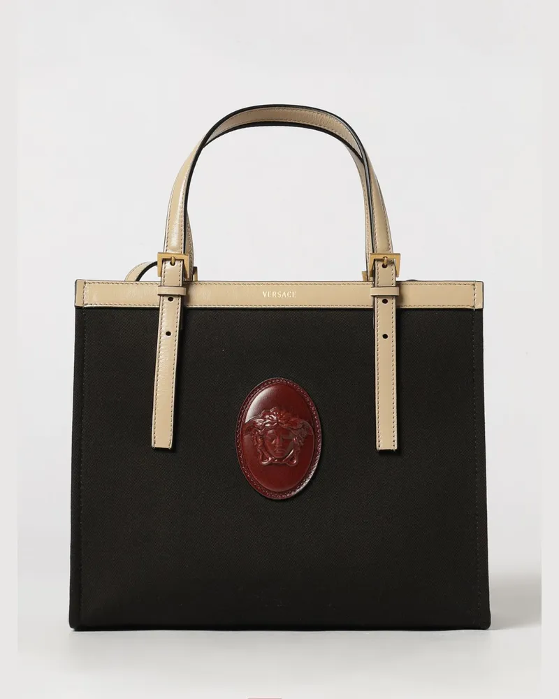 Versace Schultertasche damen Schwarz