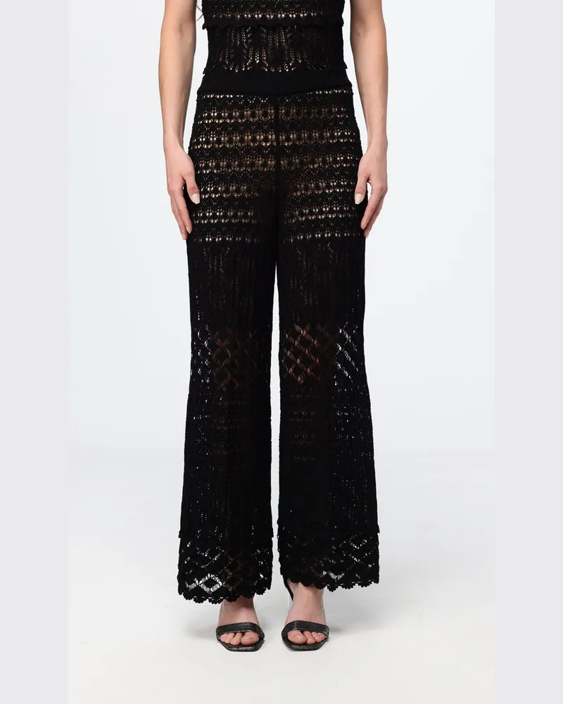 Semicouture Hose damen Schwarz