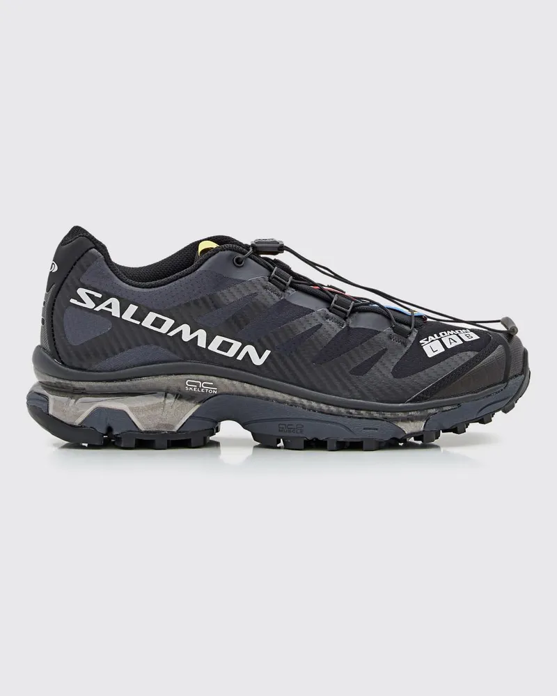 Salomon XT-4 OG Sneakers aus technischem Mesh mit OrthoLite®-Einlegesohle und gedrucktem Logo Schwarz