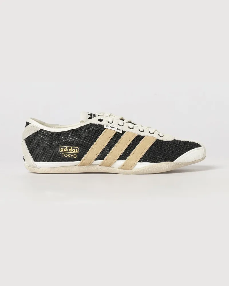 adidas Tokyo Low-Top-Sneaker Song For The Mute x aus Leder und Mesh mit 3-Streifen Schwarz