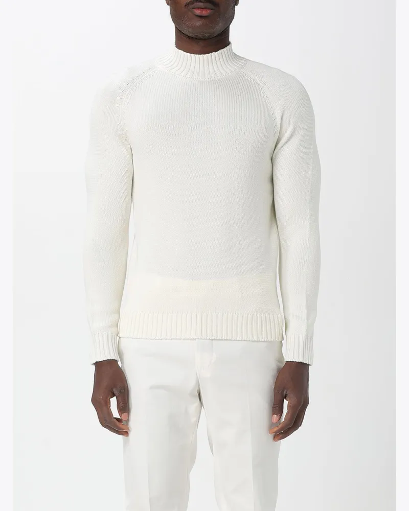 Zanone Sweatshirt herren Weiß