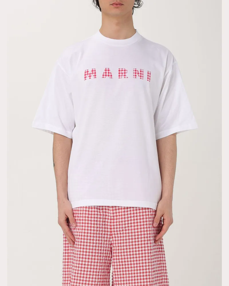 Marni T-shirt herren Weiß