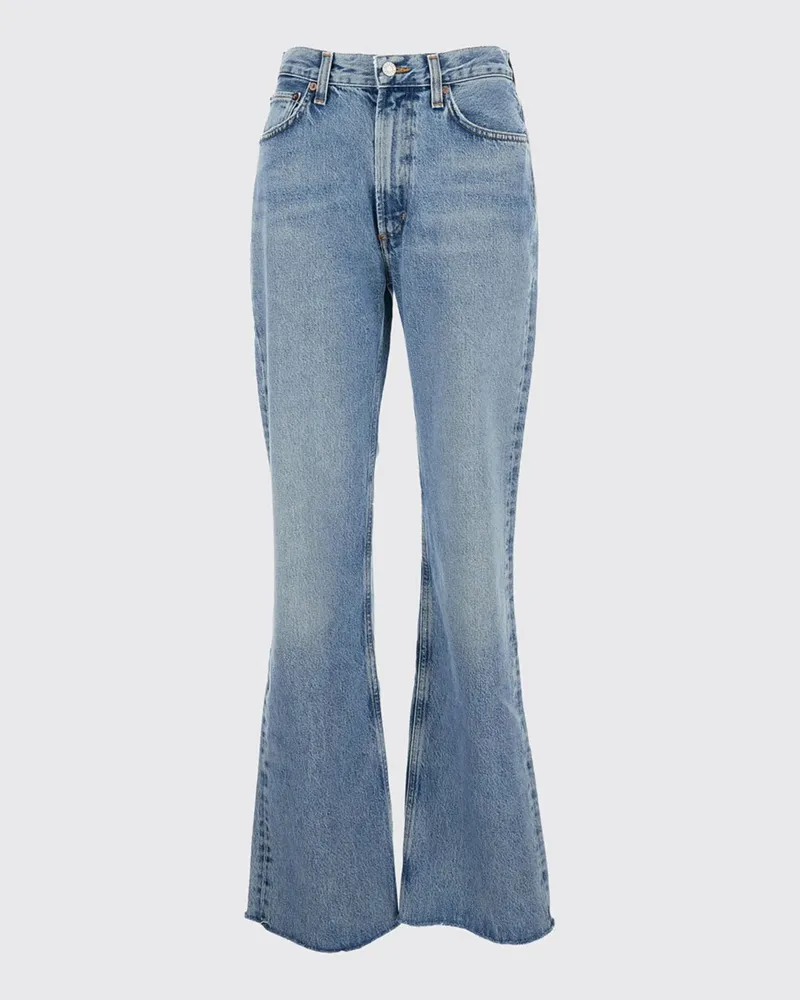 AGOLDE Jeans damen Hellblau
