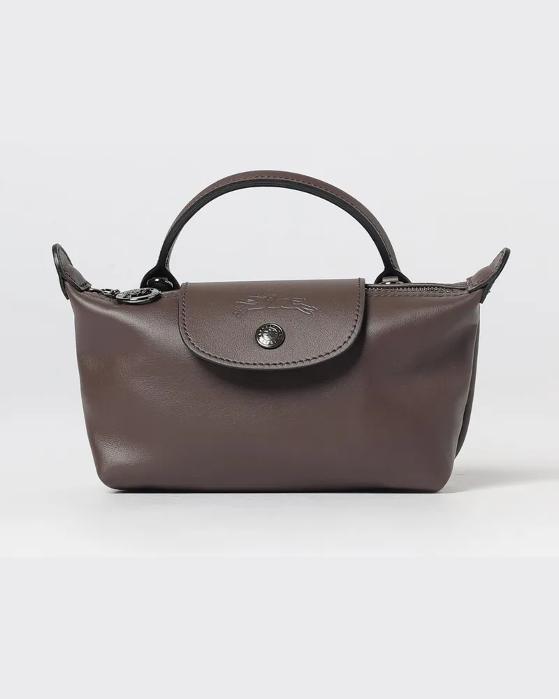 Longchamp Schultertasche damen Braun