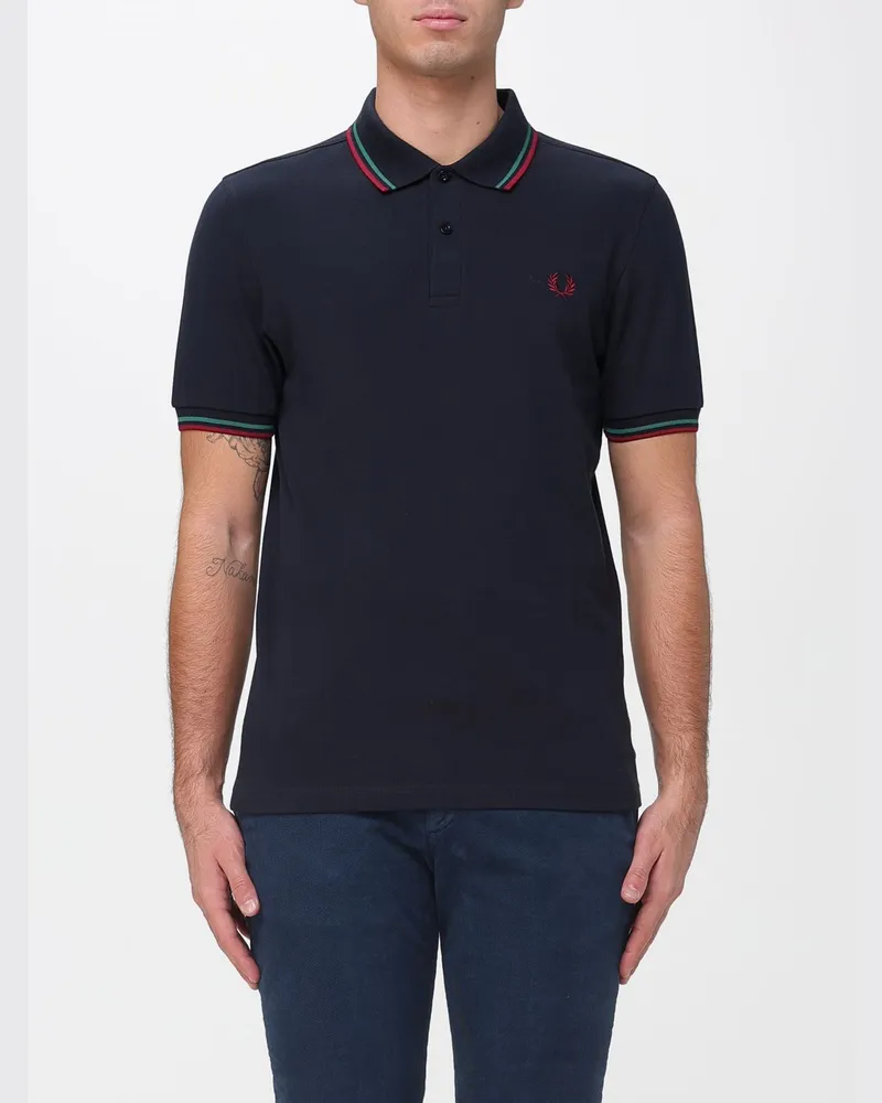 Fred Perry T-shirt herren Blau