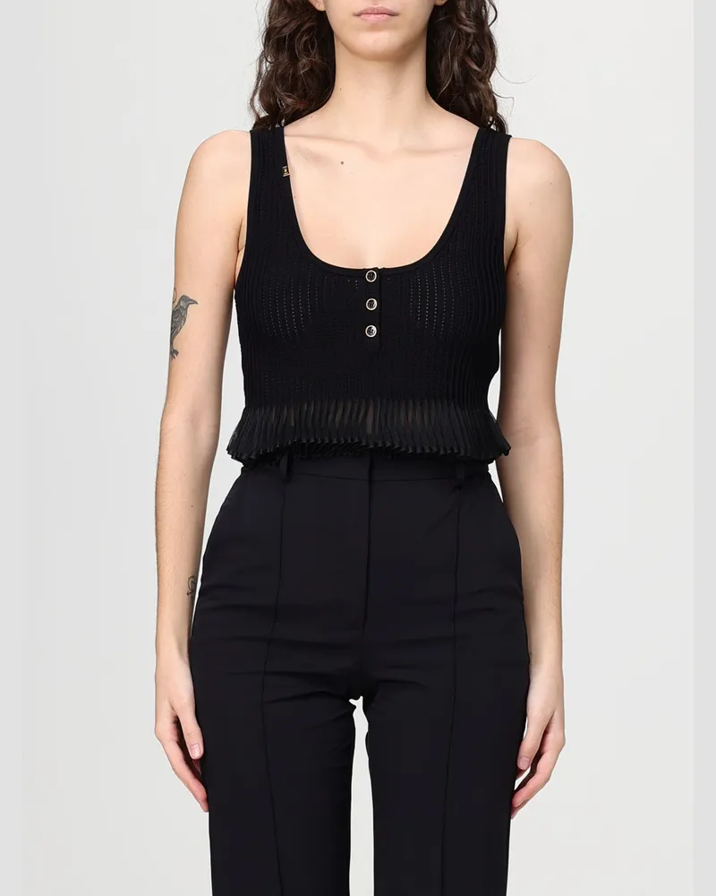 Elisabetta Franchi Top damen Schwarz
