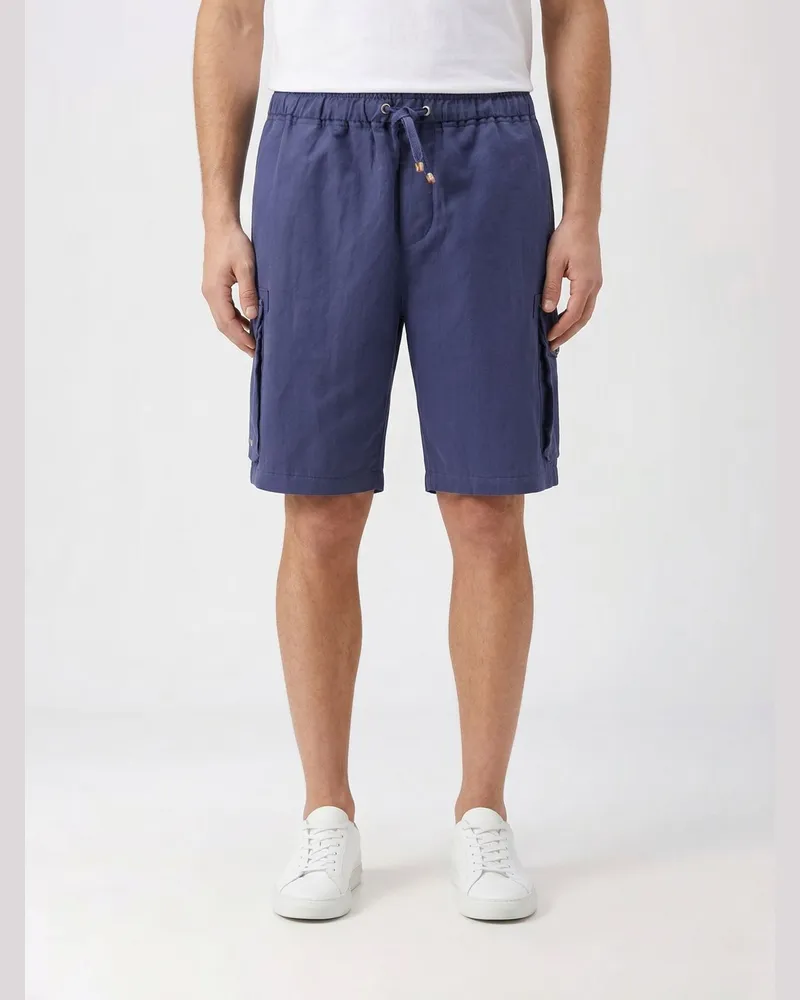 Brunello Cucinelli Shorts herren Blau
