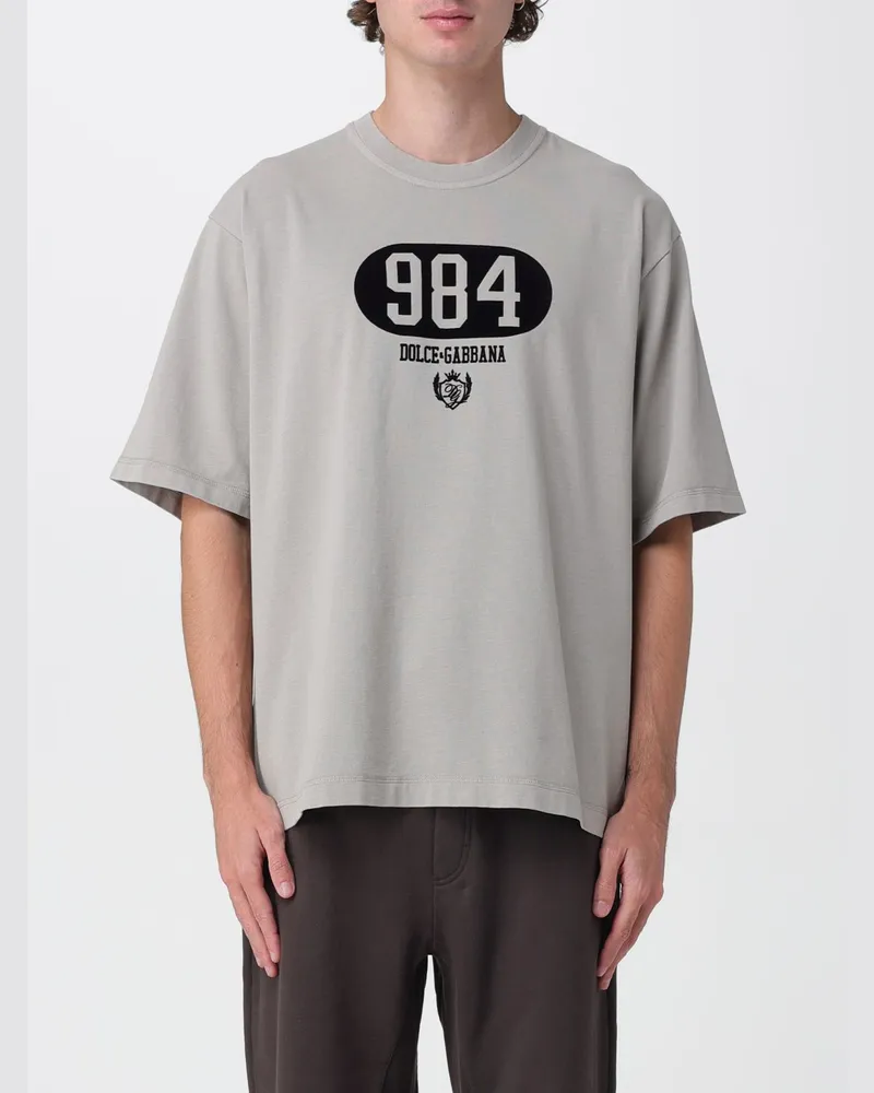 Dolce & Gabbana T-shirt herren Dolce & Gabbana Grau