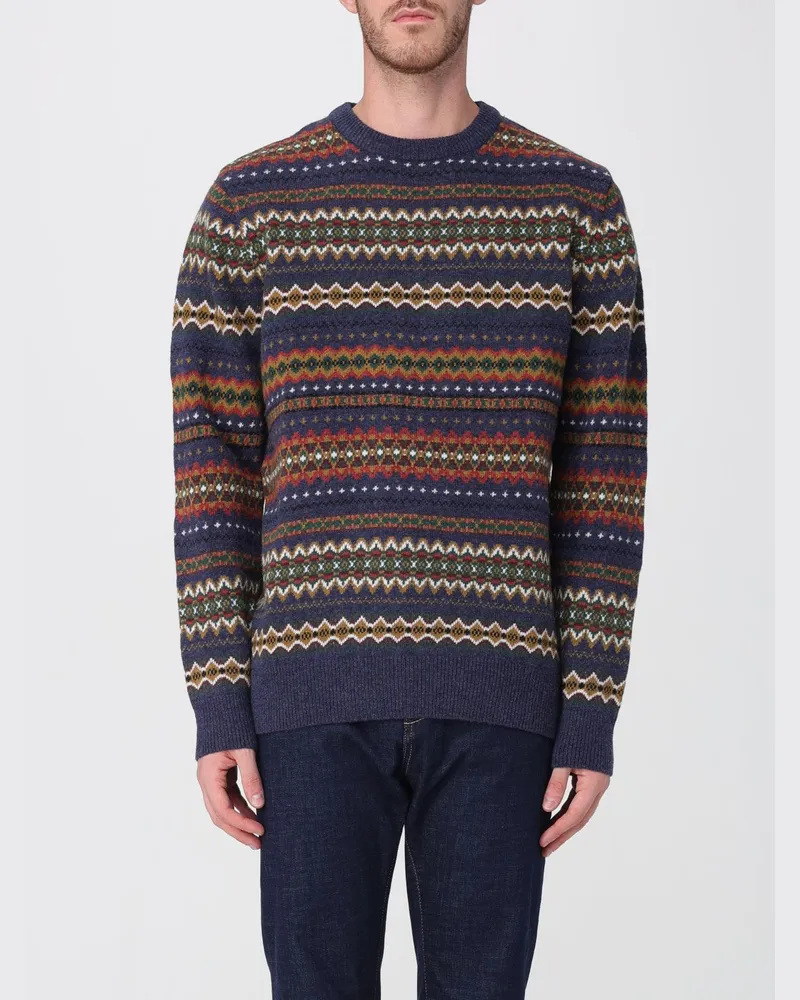 Barbour Pullover herren Blau