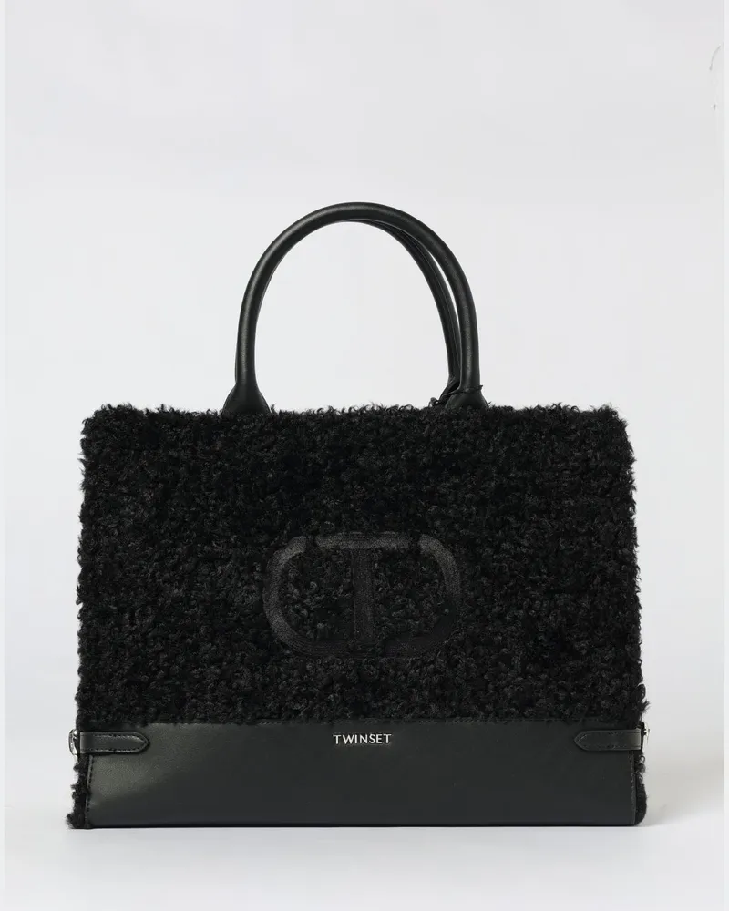 Twin-Set Schultertasche damen Schwarz