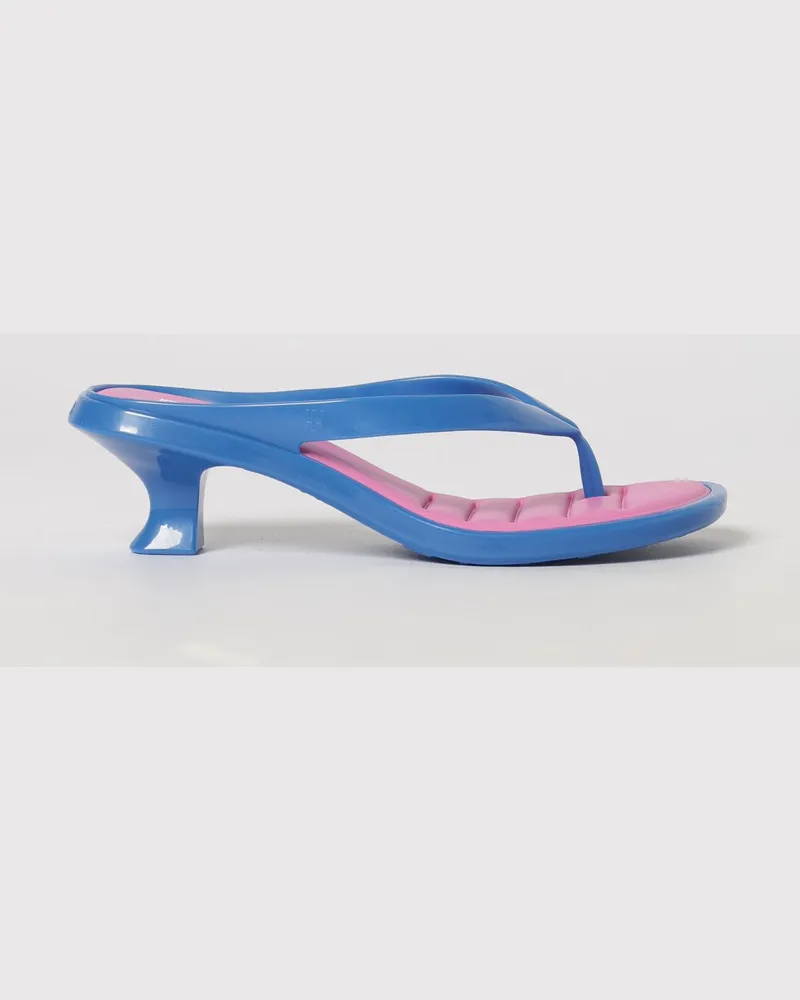 Melissa PVC Zehentrenner-Sandalen mit offener Spitze und mittlerem Absatz Saphir