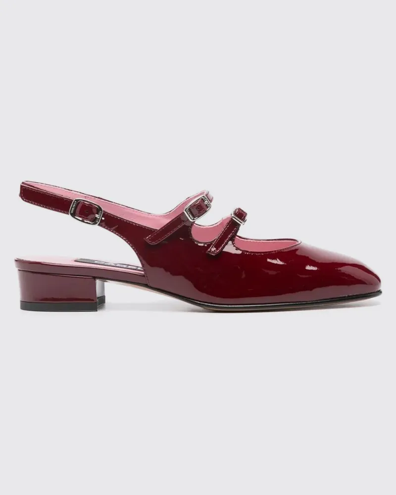 Carel Schuhe damen Burgunderrot