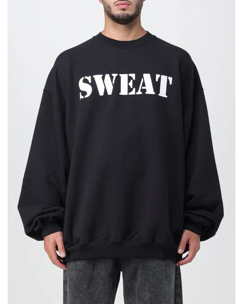 VETEMENTS Sweatshirt Schwarz