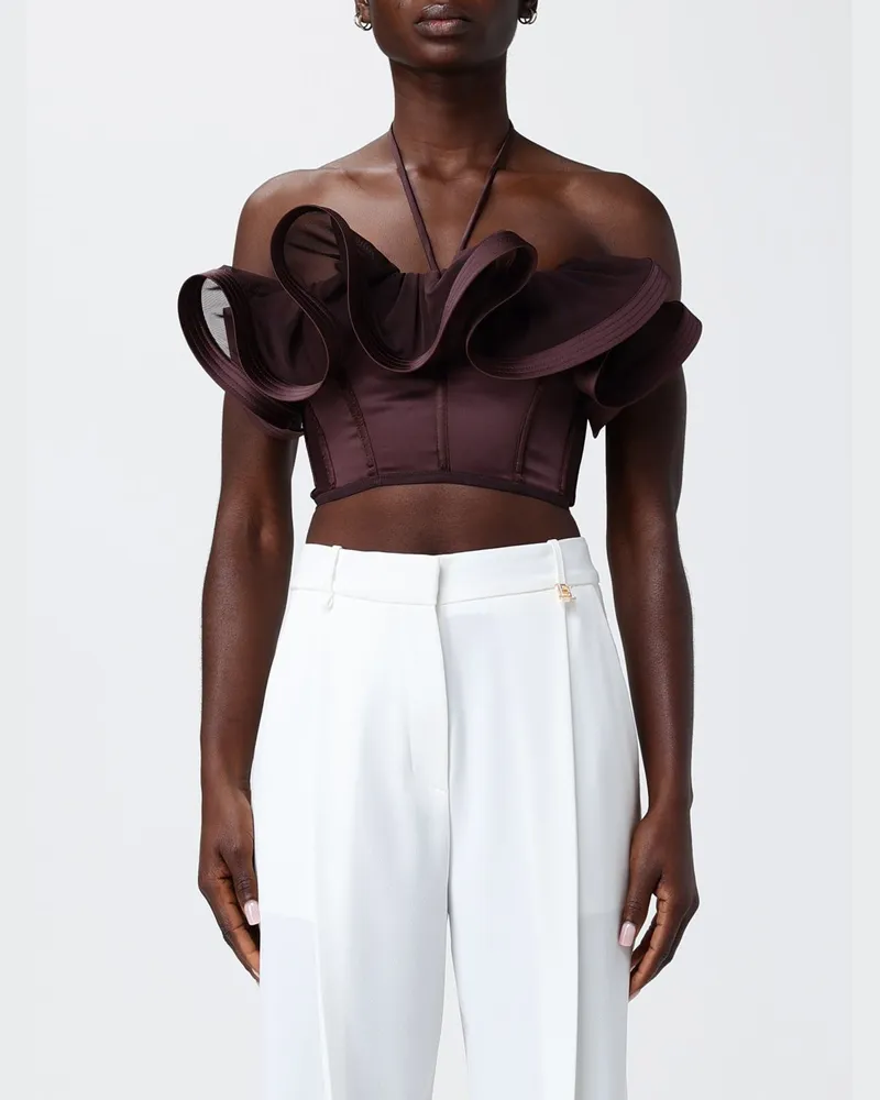 Elisabetta Franchi Top damen Dark