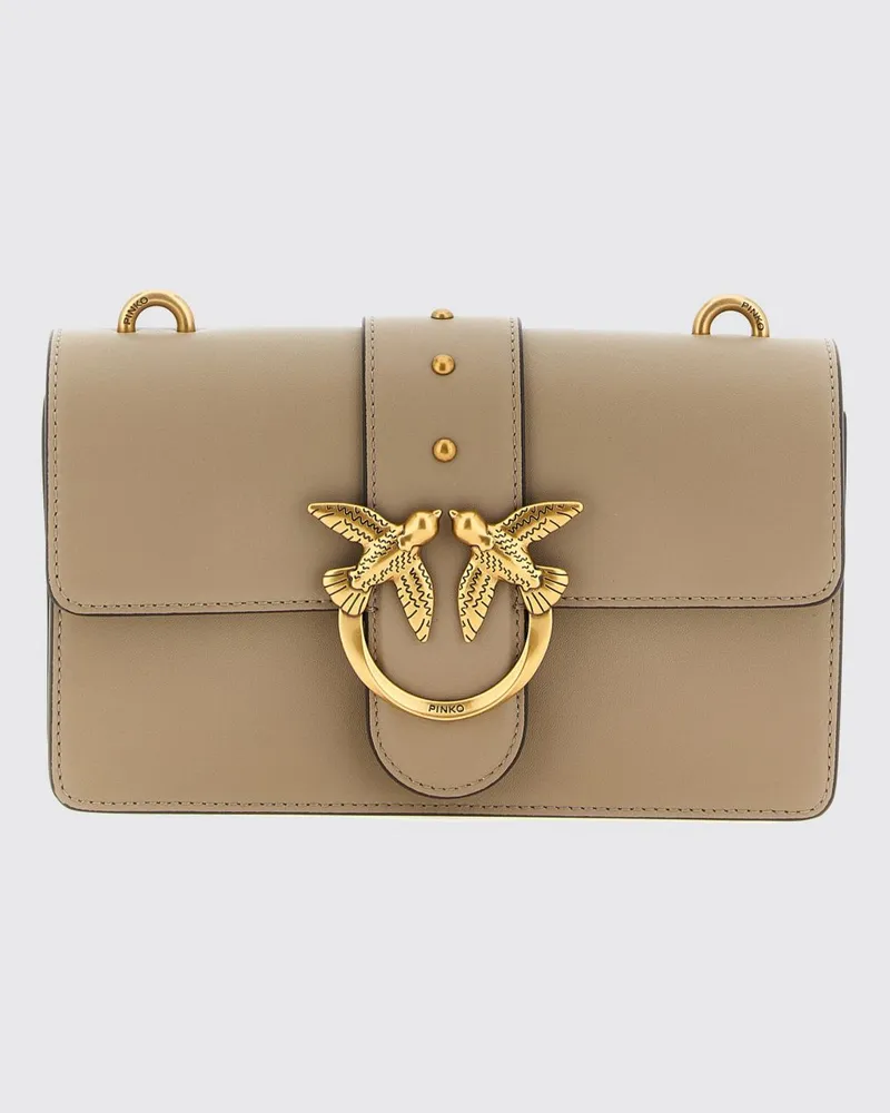 Pinko Handtasche damen Grau