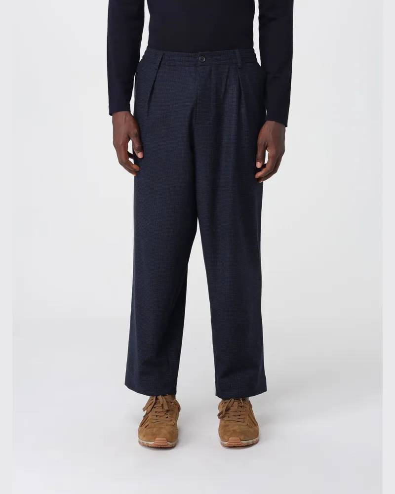 Universal Works Hose herren Navy