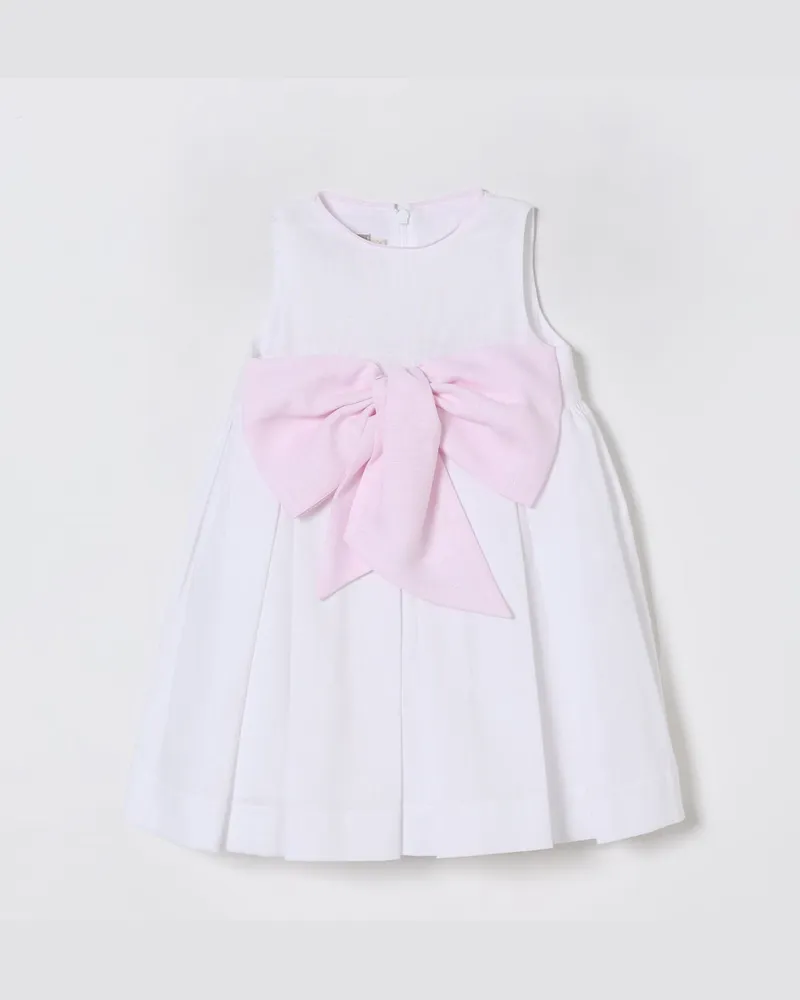 La Stupenderia Kleid kinder Weiß