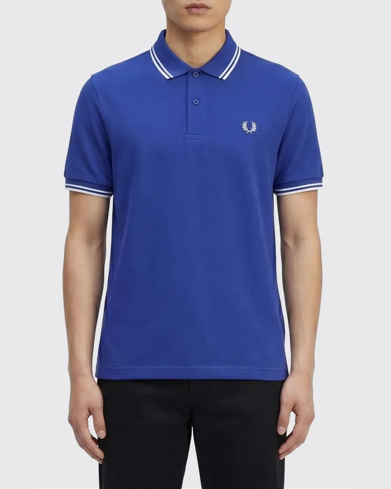 Fred Perry Baumwoll-Polohemd mit Logo Avion