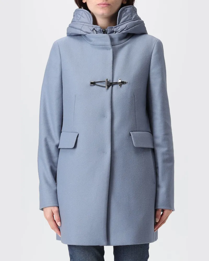 Fay Mantel damen Himmelblau