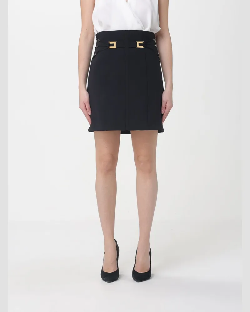 Elisabetta Franchi Rock damen Schwarz