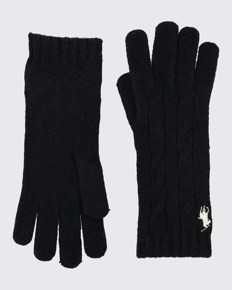 Ralph Lauren Handschuhe damen Schwarz