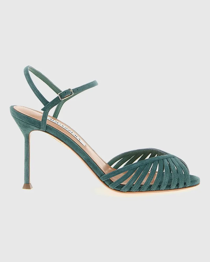 Aquazzura Sandalen mit absatz damen Grün