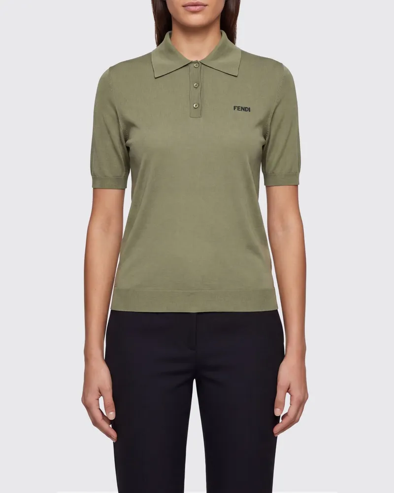 Fendi Polo damen Türkis