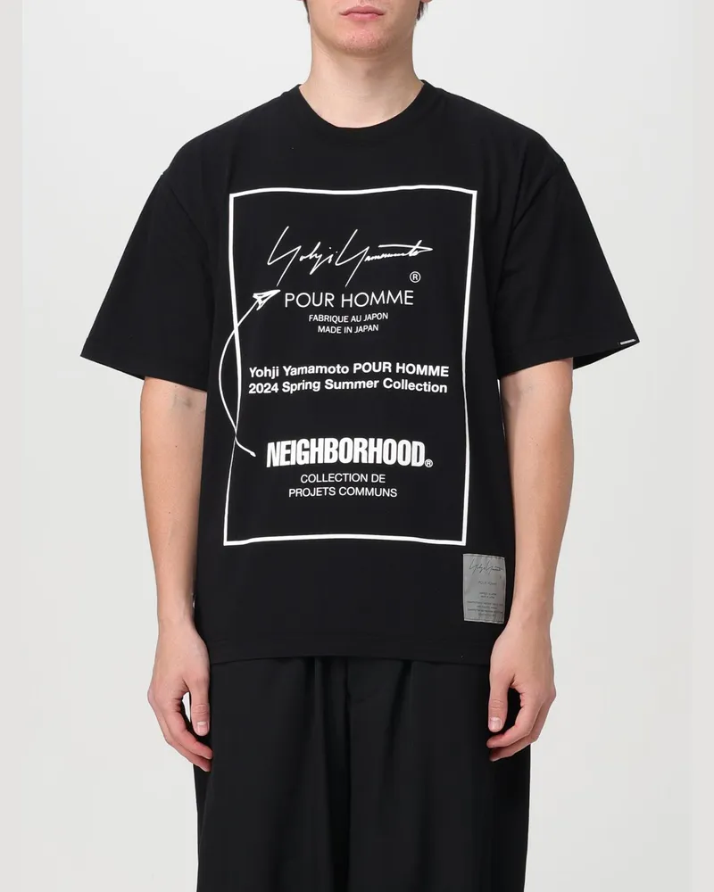 Yohji Yamamoto T-shirt Schwarz