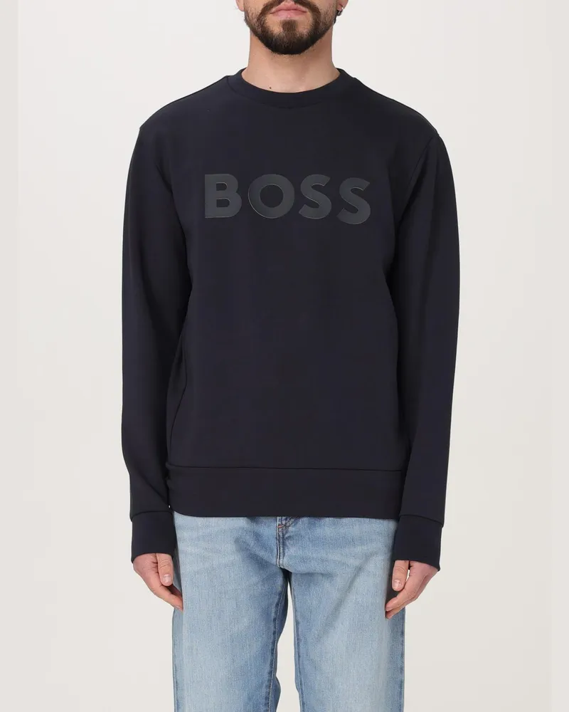 HUGO BOSS Sweatshirt herren Blau