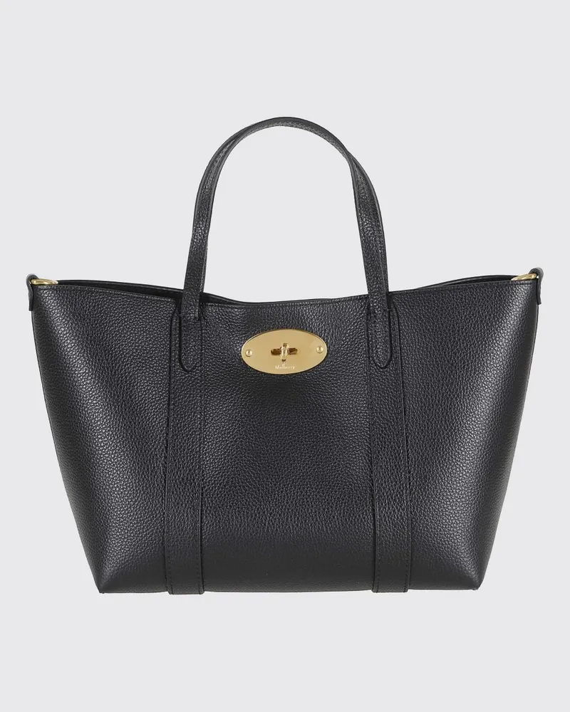 Mulberry Schultertasche damen Schwarz