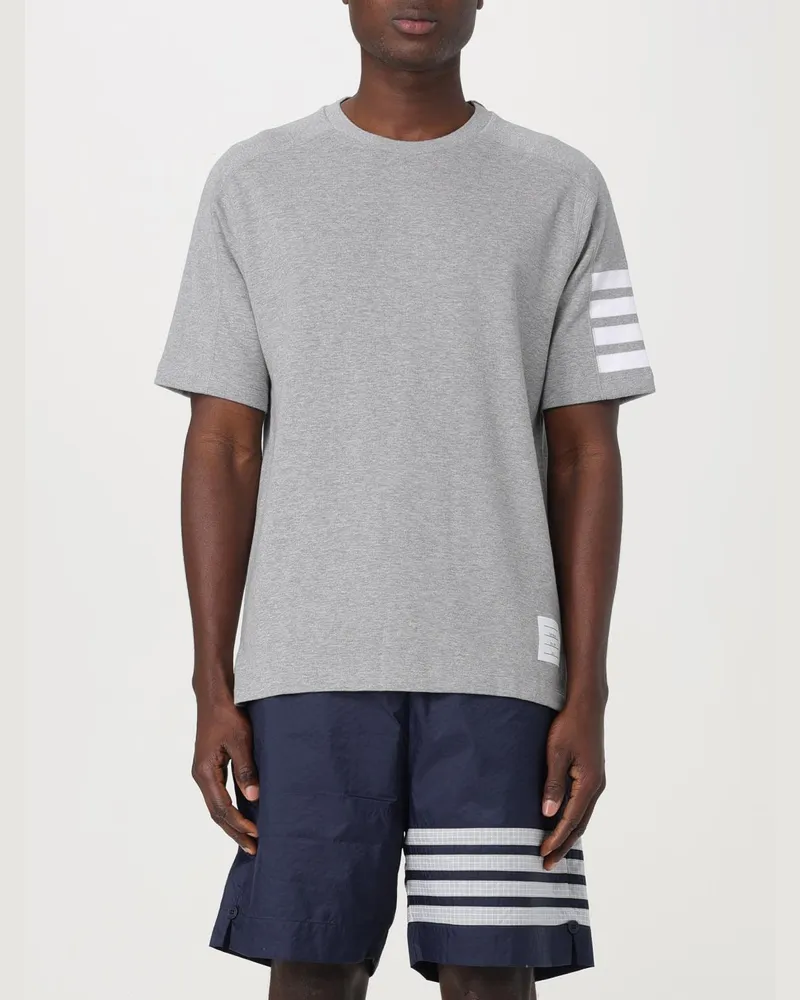 Thom Browne T-shirt herren Grau